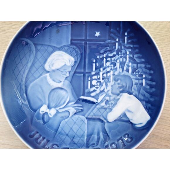 PLATE-COPENHAGEN DENMARK-BING & GRONDAHL-A CHRISTMAS TALE-1978 - Picture 3 of 7
